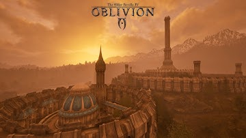 [4K] Oblivion Remastered | Relaxing Cinematic Tour of Cyrodiil (Ambience & Music)