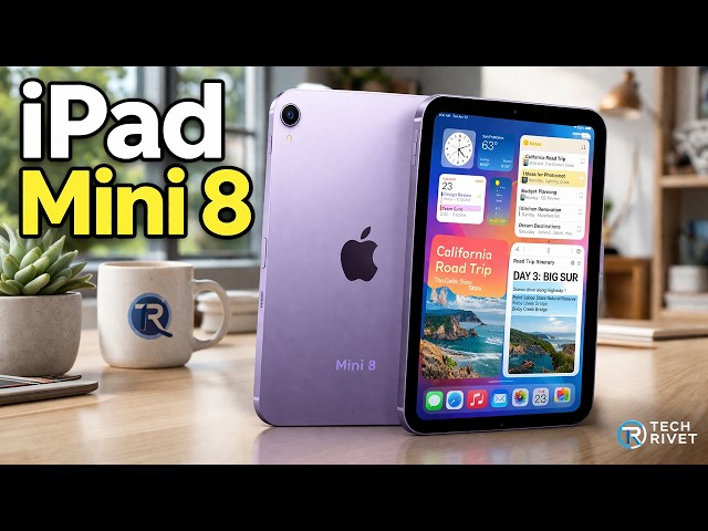 Apple iPad Mini 8 (2026) - New Design & Waterproofing Leaks