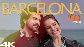CITY WALK  | BARCELONA VLOG - PART 3 | FAKHRIA & SULEYMAN | فخریه و سلیمان | ولاگ بارسلونا