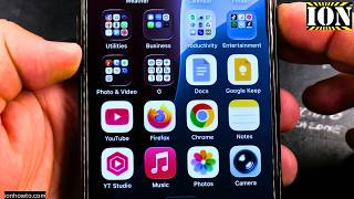 Как создать папку на главном экране iPhone screenshot 2
