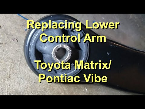 Kinda Replacing Lower Control Arms on Toyota Matrix or Pontiac Vibe