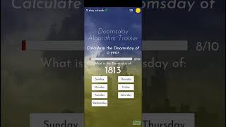 Doomsday Algorithm Training field #2
