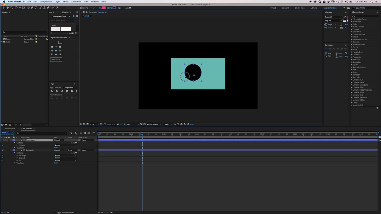 letvægt færdig Ødelæggelse Three Ways of Masking Layers in After Effects (AE CC 2018) - YouTube