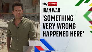Inside Iran: Sky's Dominic Waghorn reports from the Minab school hit in an alleged US airstrike