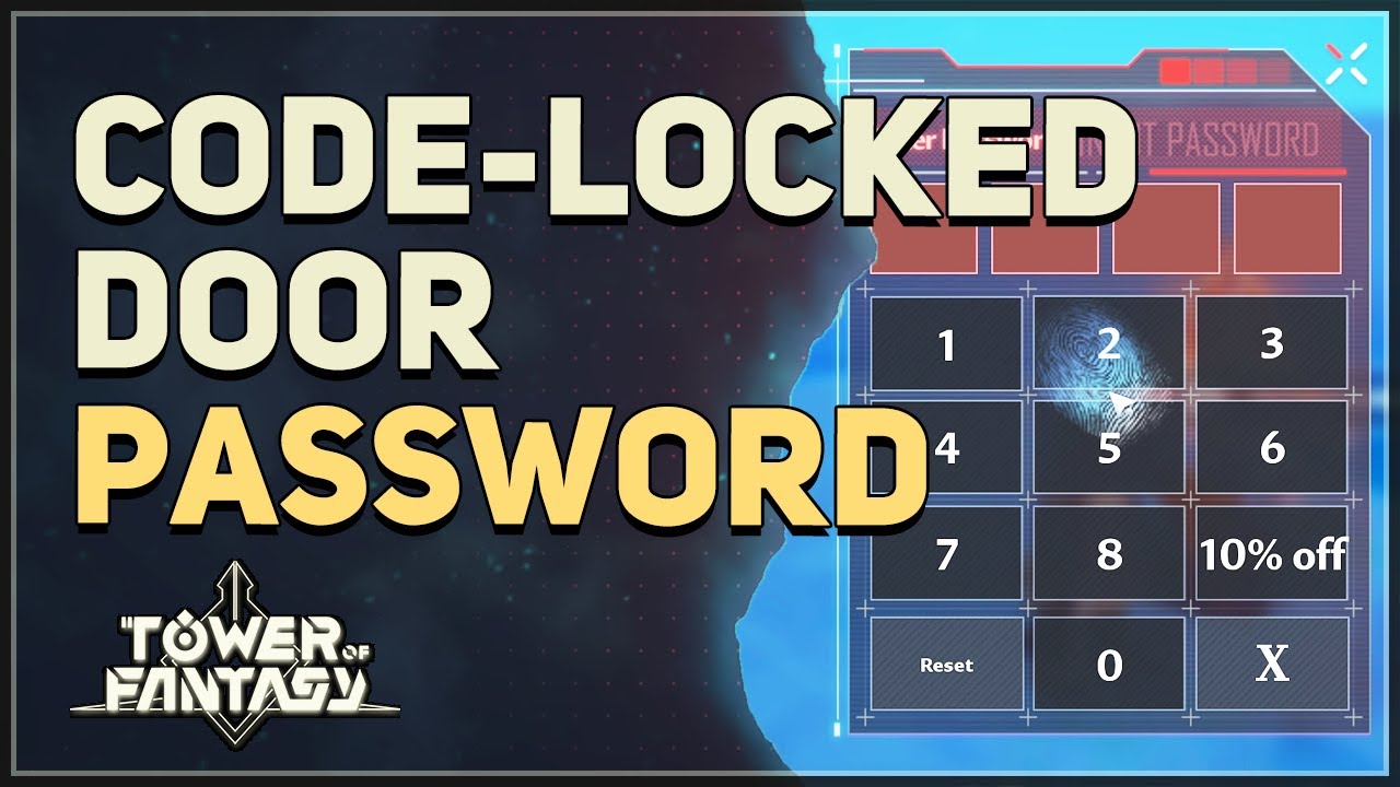 Warren Snowfield Code Locked Door Password Tower of Fantasy 