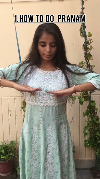 Kathak Series || Part-2 How to do pranam - Lucknow Gharana || AM Studios || #shorts || #ytshorts