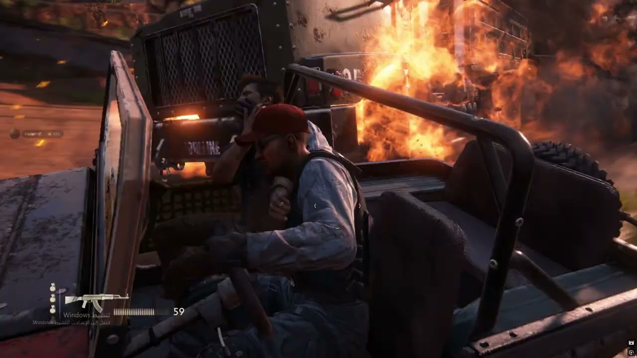 Screenshots from his game Uncharted 4