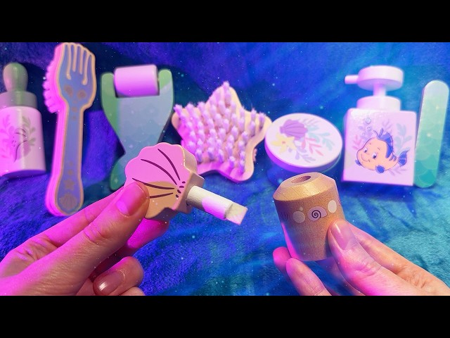 ASMR Underwater Mermaid Spa 🧜‍♀️ Wooden Roleplay (Whispered)