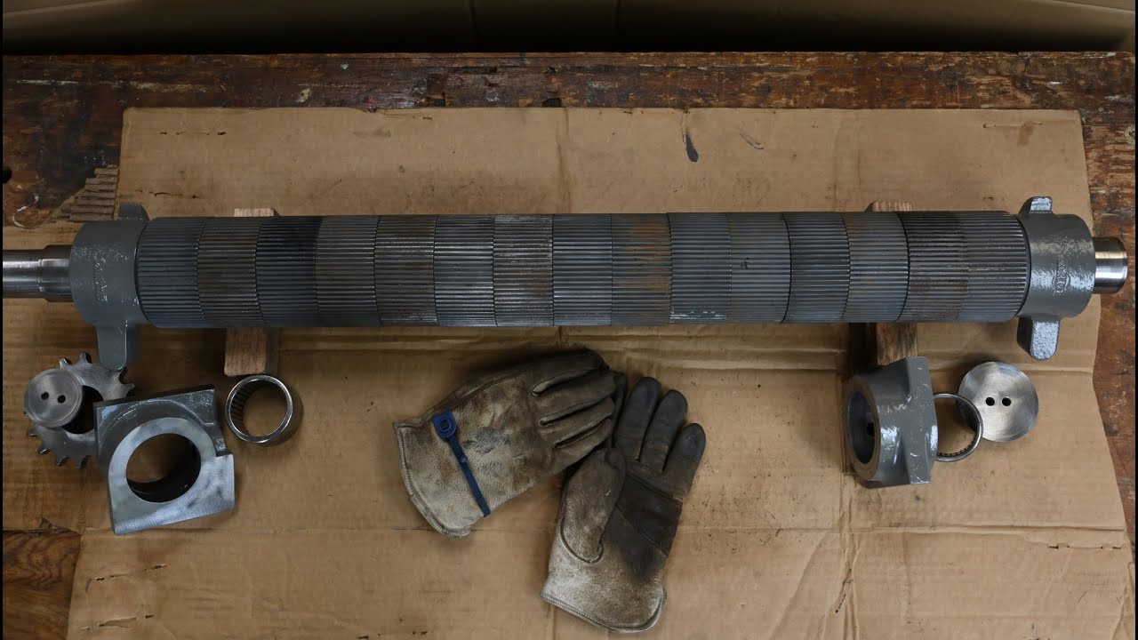 Yates American B244 - Ep35 - Assembling the Segmented Feed Roll