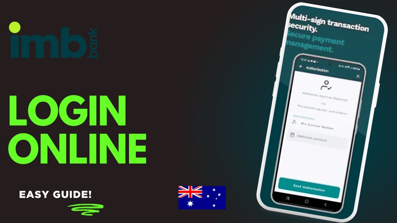 How To Login To IMB Bank Online Banking - Australia ! - YouTube