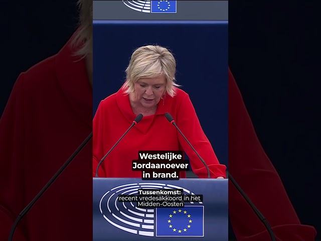 Recent vredesakkoord in het Midden-Oosten