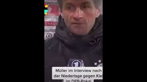 Thomas Müller Arroganz Anfall nach Niederlage in Kiel 😂