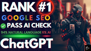 How To Rank On First Page Google Using ChatGPT Content