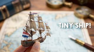 I Built a Tiny Papercraft Ship from Windrose | Step-by-Step Tutorial ⛵
