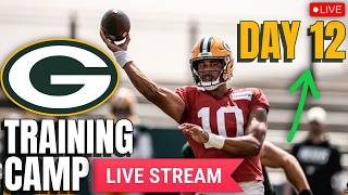 🔴LIVE Packers Training Camp Day 12 LIVESTREAM! Javon Hargrave FINALLY HEALTHY Savion SHINES!