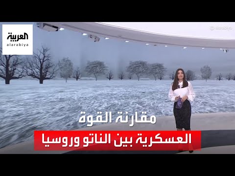 التاسعة هذا المساء بالأرقام مقارنة القوة العسكرية بين الناتو وروسيا