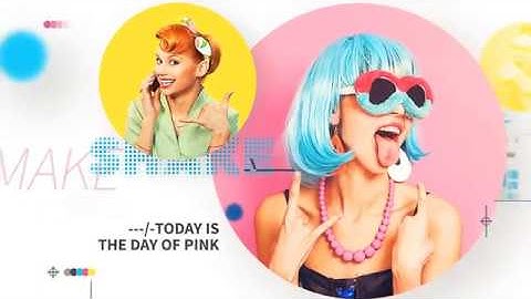 Modern Circle Slideshow - After Effects Template