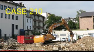 Excavator Case CX 210 - demolition site