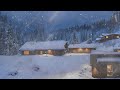 Blizzard Snowstorm Sounds for  Sleeping and Relaxing| Heavy Winter Storm &amp; Wind Sounds