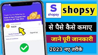 shopsy app se paise kaise kamay // how to make money online in shopsy app screenshot 3