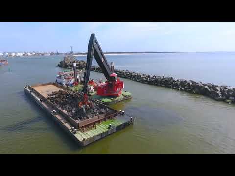 Reconstruction breakwaters Port of Klaipeda