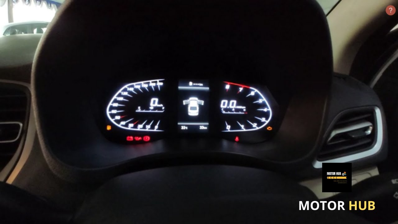 2020 Hyundai Verna Instrument Cluster Explained Hyundai Group