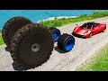 Beamng drive - Torn off Wheels Crashes #3