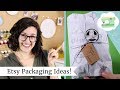 Etsy Packaging Ideas - How I package my Etsy orders + holiday shopping gift wrap hack!