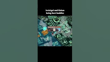 Invisigal and Golem being Best Buddies ❤️ #Dispatch