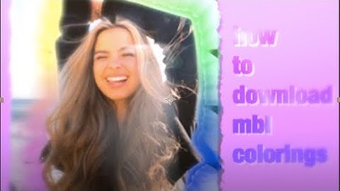 how to download colorings - mbl plugin needed! (after effects)