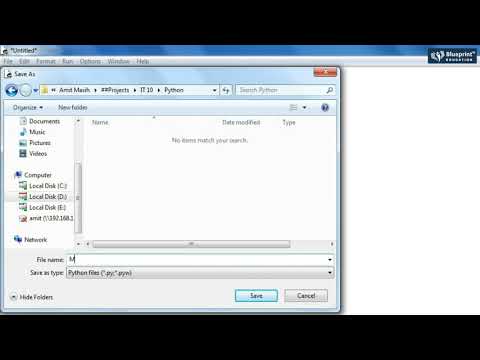 Python Program- Print Character