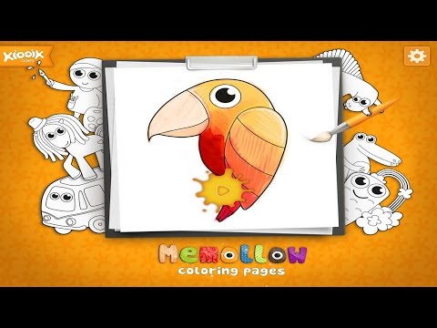 Раскраски для детей Memollow - Развивающее видео для малышей