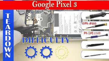 Google Pixel 3 G013 📱 Teardown Take apart Tutorial