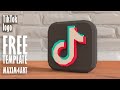 Tiktok logo diy how to make a papercraft