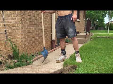Crazy Mud Jacking by homeowners