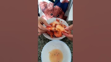 Tôm luộc nước dừa mời bạn ăn nha 😋#shorts