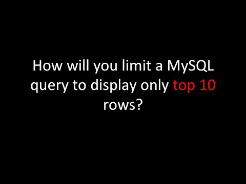 MySql LIMIT Query | Hindi | #kamaal_ki_class