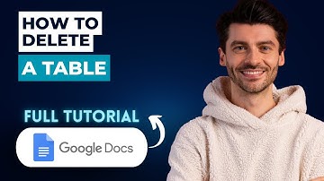 How to Delete a Table in Google Docs [2025 Guide]