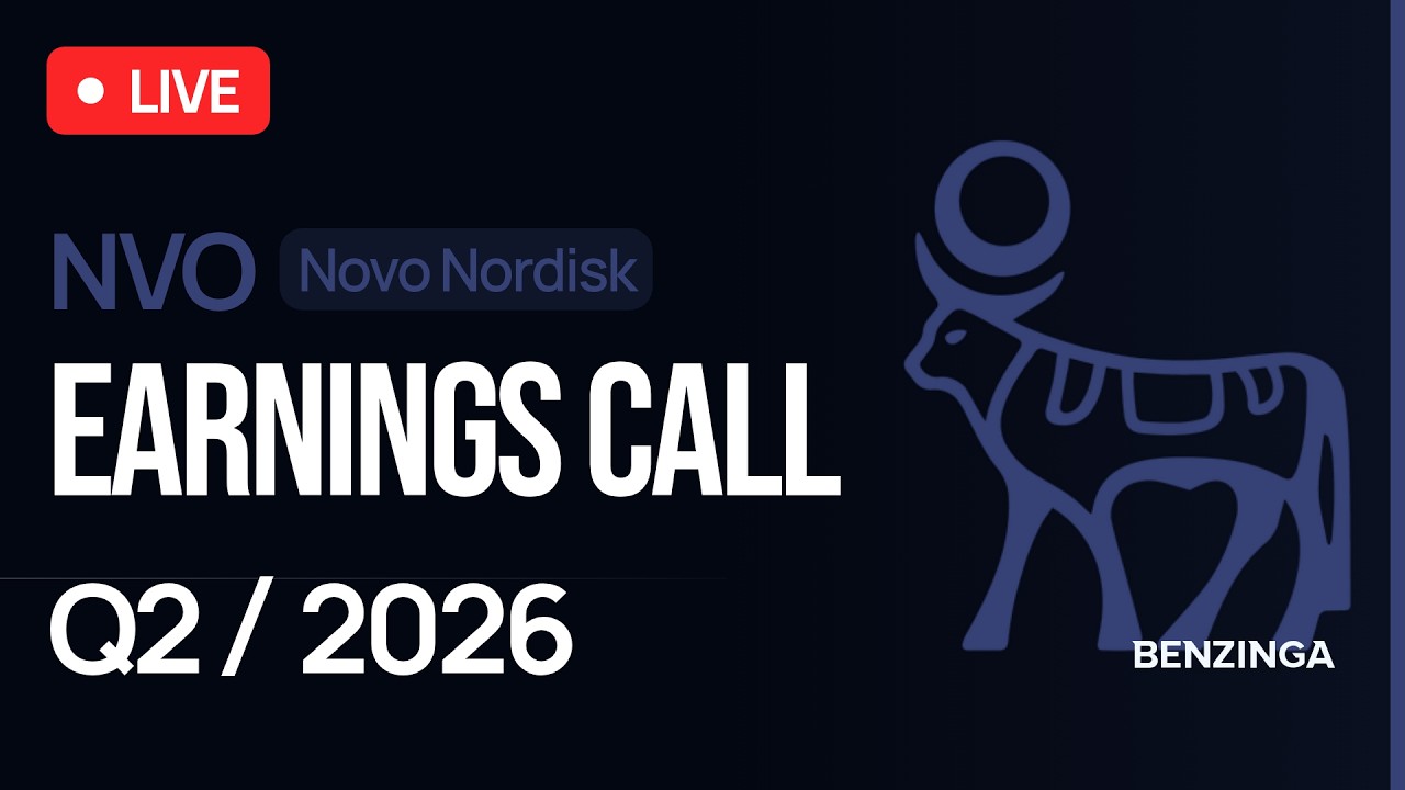 Novo Nordisk Q2 FY26 Earnings Call | $NVO | 🔴 WATCH LIVE