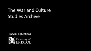 The War And Culture Studies Archive
