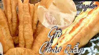 Giò Cháo Quẩy - Cách Làm Giò Cháo Quẩy Dai Xốp Giòn Và Ngon - Chinese Fried  Donut Sticks - Youtiao - Youtube