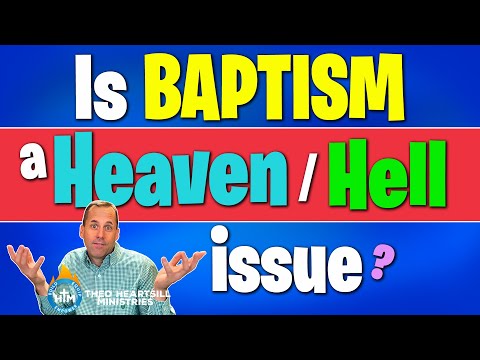 WHAT HAPPENS TO A PERSON NOT BAPTIZED? Do you go to hell if NOT baptized?