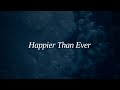 Billie Eilish  - Happier Than Ever (video trailer)