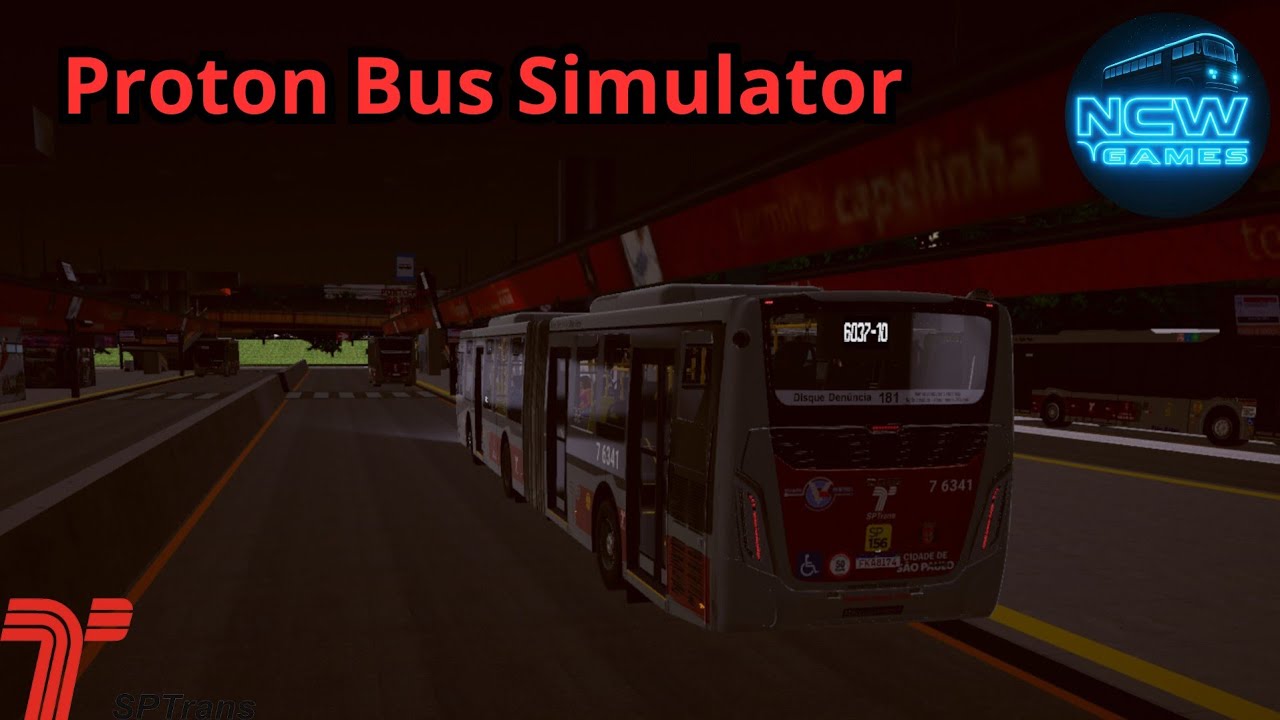 Proton Bus Simulator | 6037-10 Terminal Capelinha - YouTube
