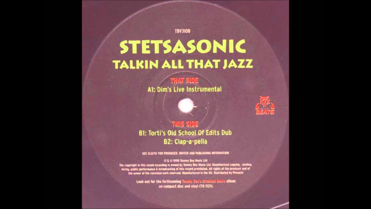 Stetsasonic - Talking All That Jazz (Torti's old school of edits dub)
