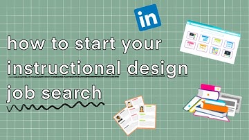 4 steps to start your Instructional Design job search journey!  | #instructionaldesign