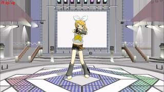 MMD Rin is hyper!
