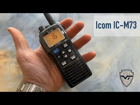 Морская радиостанция Icom IC-M73. Шумоподавление, запись вызовов и другие интересные особенности