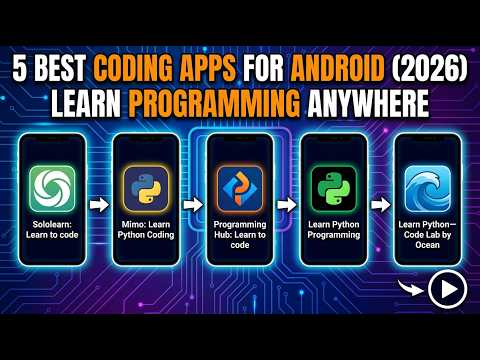5 Best Coding Apps for Android (2026) | Learn Programming Anywhere