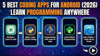 5 Best Coding Apps for Android (2026) | Learn Programming Anywhere